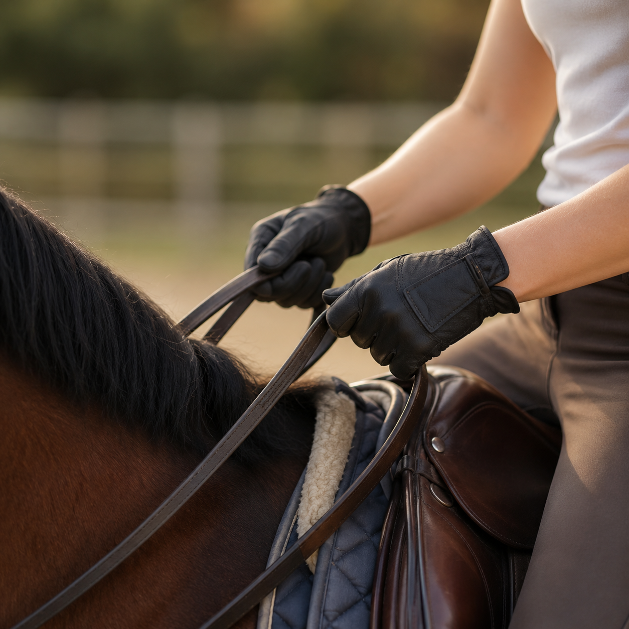 Holding the reins